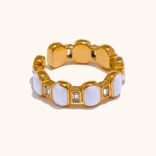 Enamel Tile Ring