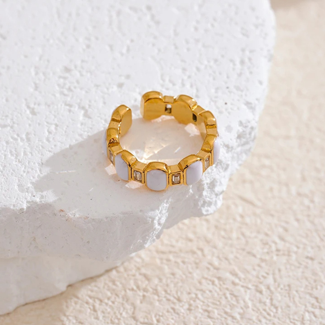 Enamel Tile Ring