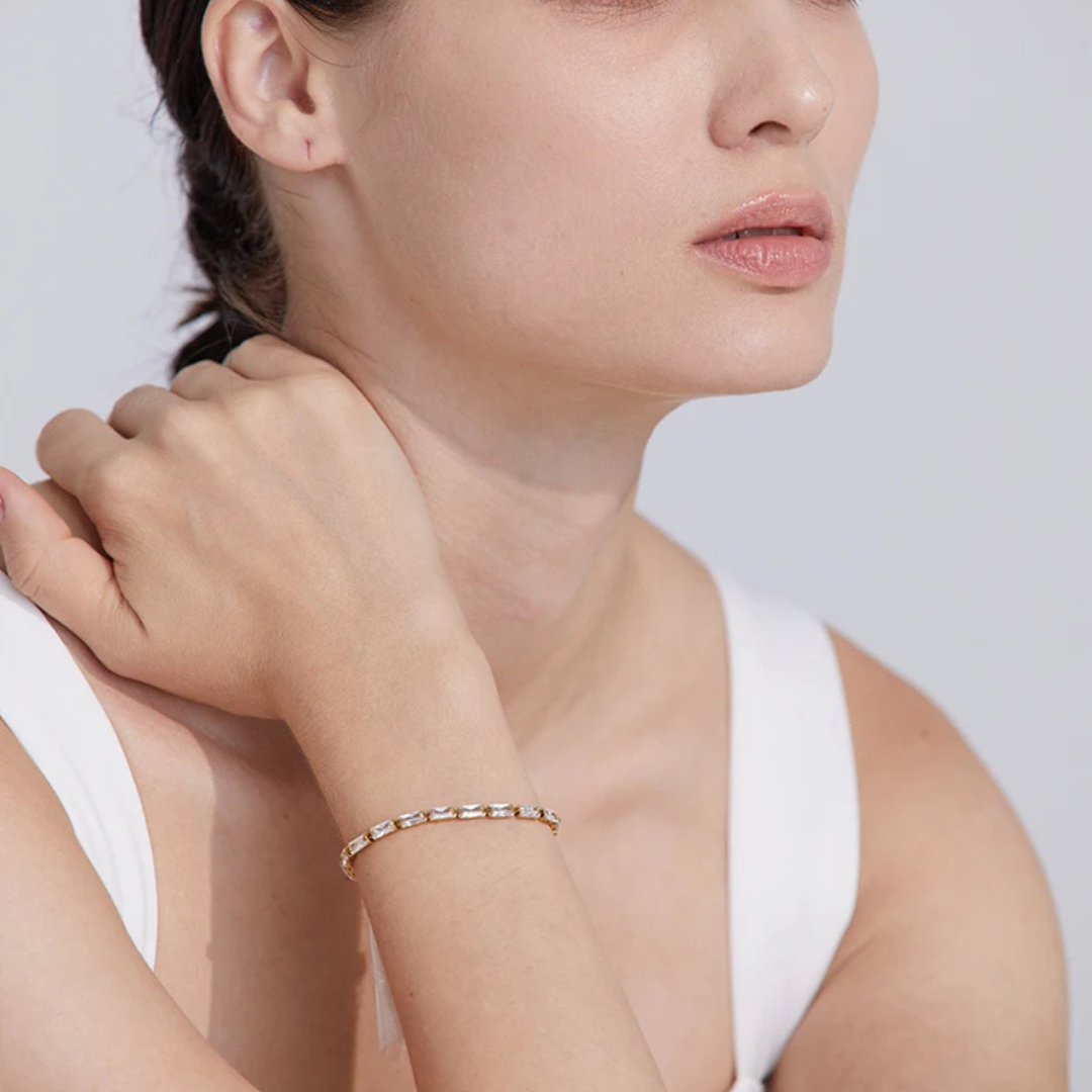 Baguette Stone Bracelet