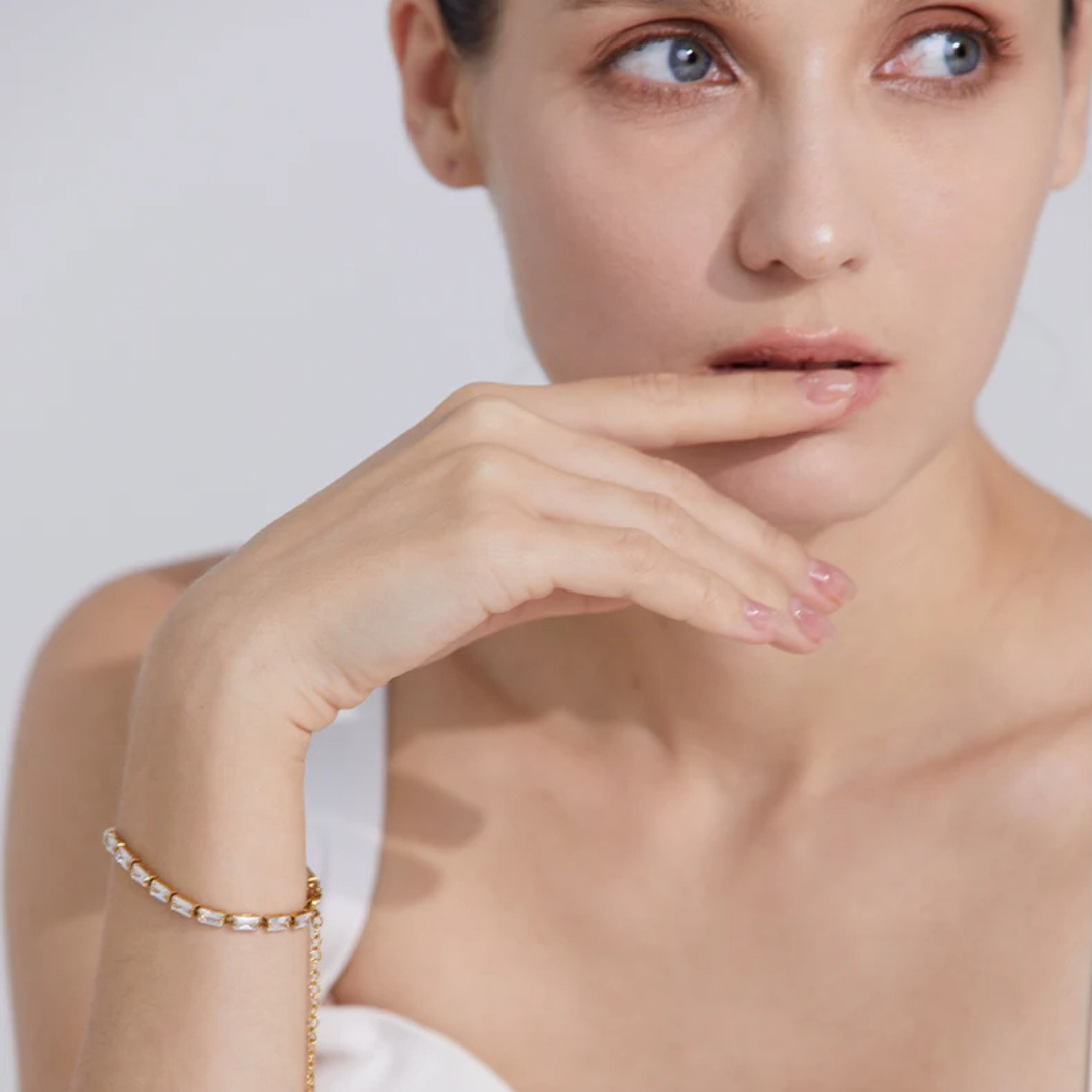Baguette Stone Bracelet