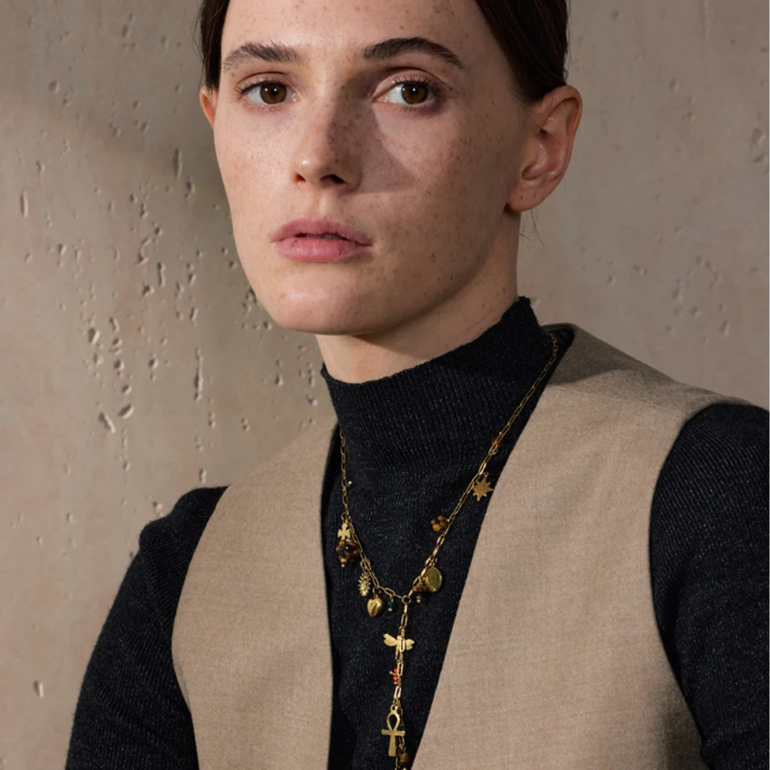 Celestial Charm Layered Necklace