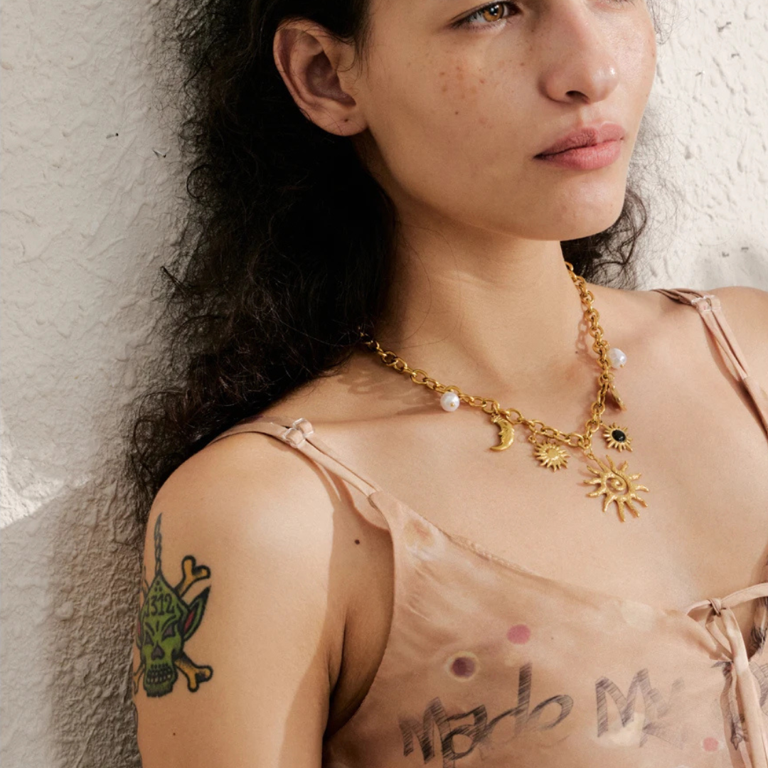 Solar Charm Necklace