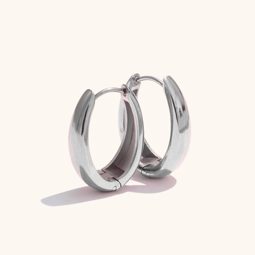 U-Shape Hoop Earrings