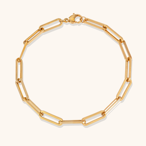 Paperclip Link Bracelet