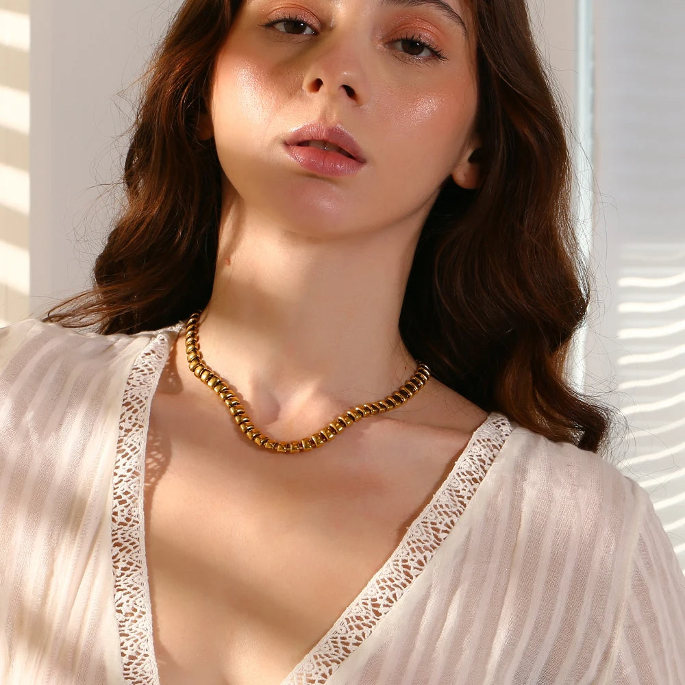 Bold Bean Necklace