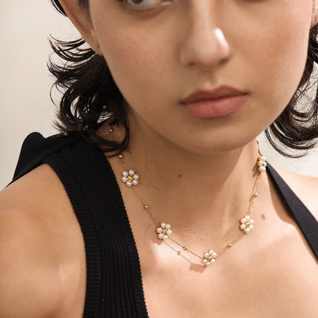 Blossom Pearl Necklace