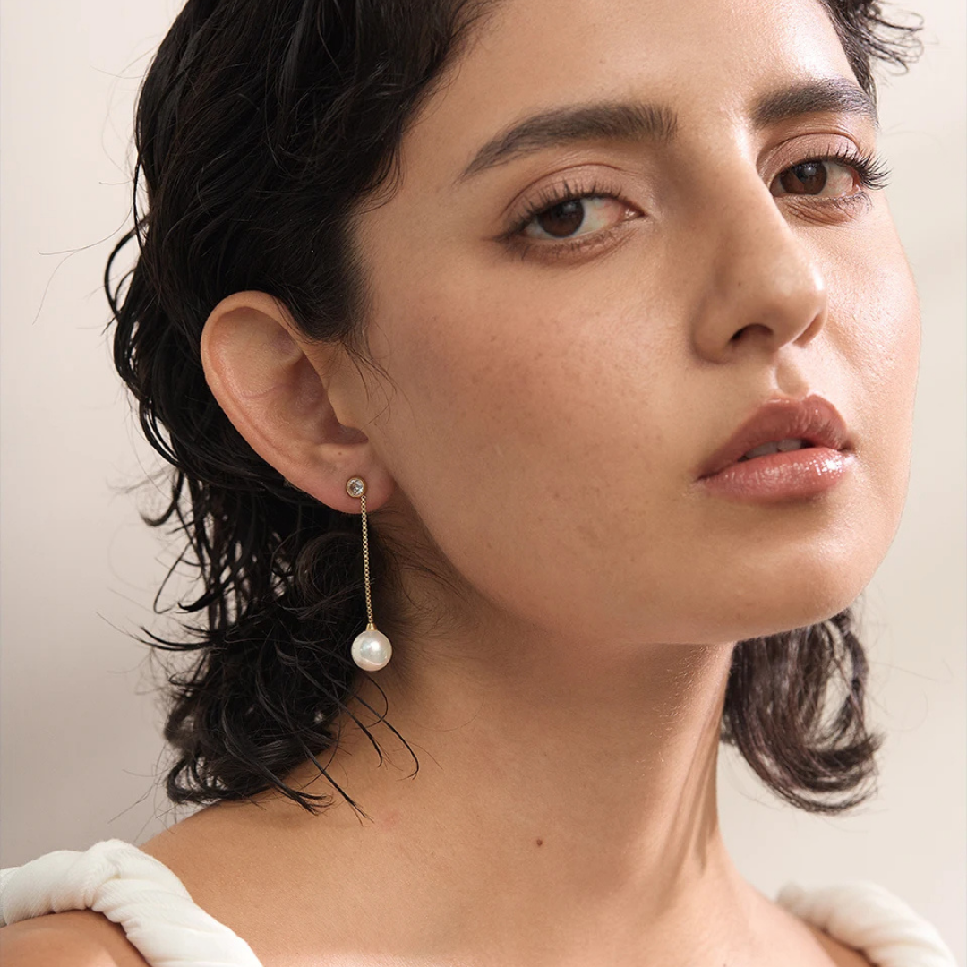 Pearl Drop Earrings