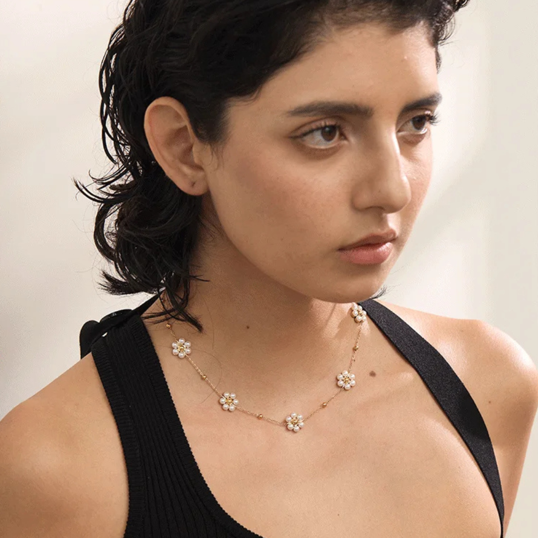 Blossom Pearl Necklace