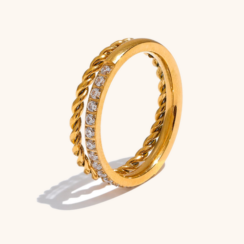 Rope Gleam Band Ring
