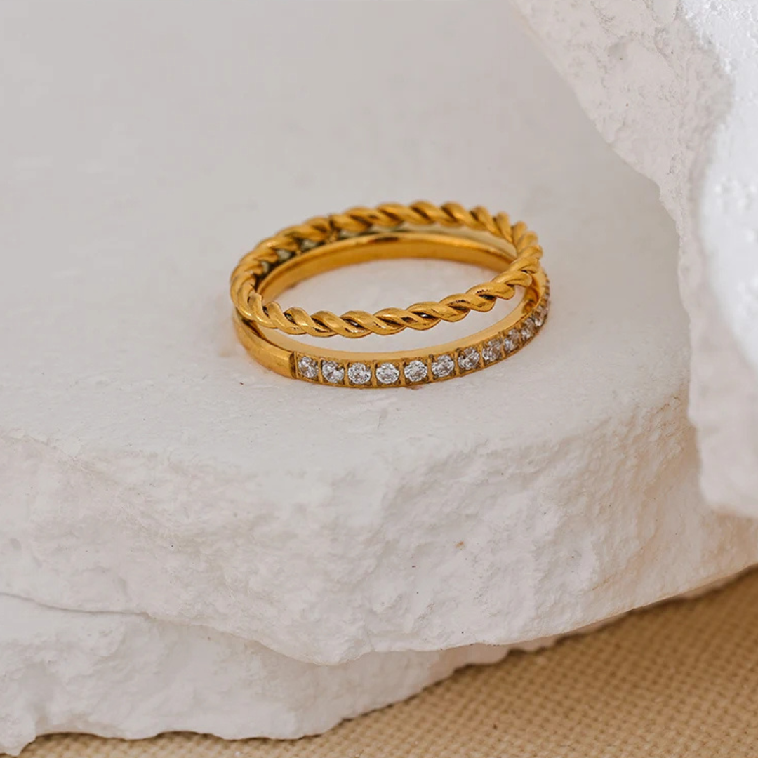Rope Gleam Band Ring