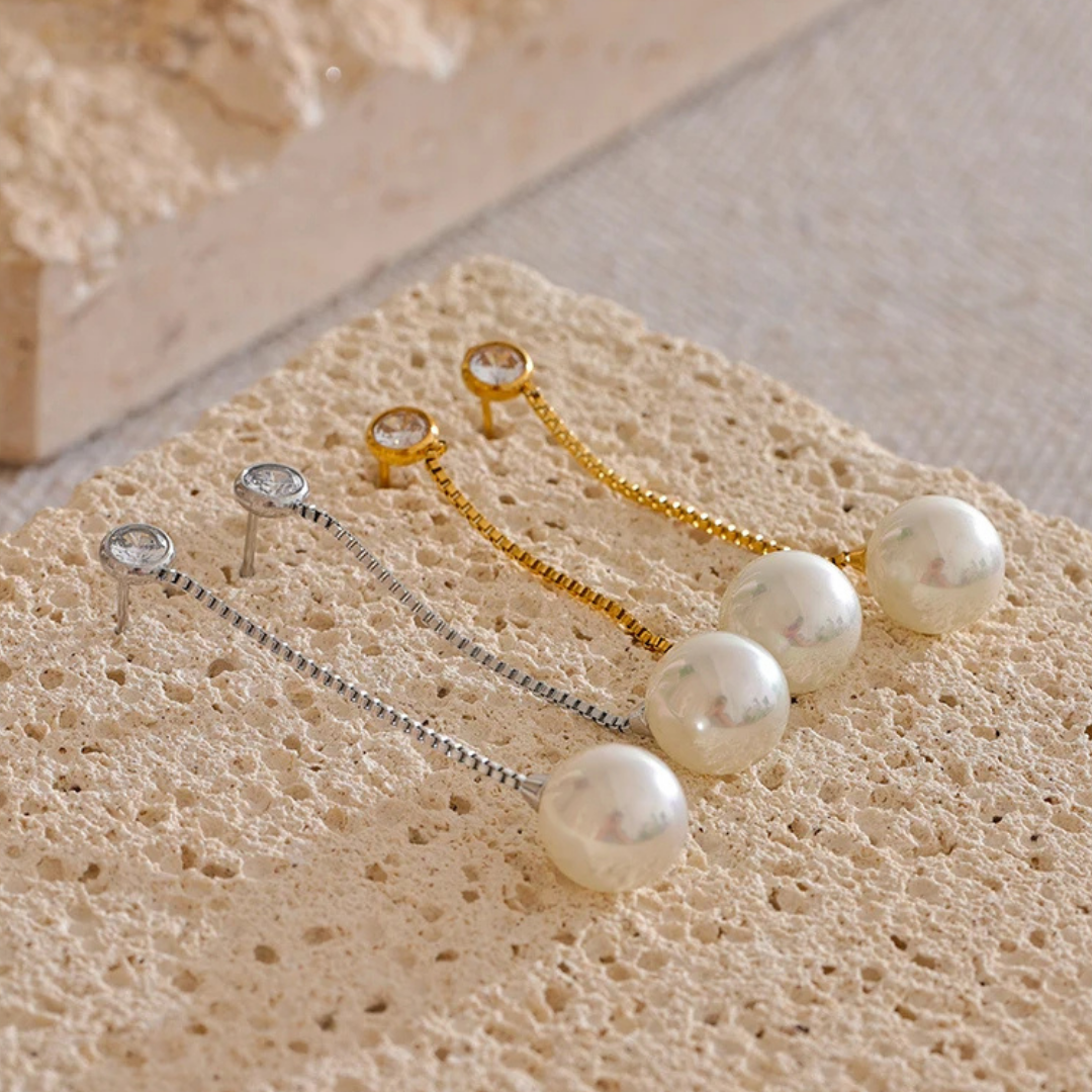 Pearl Drop Earrings