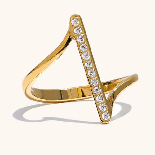 Linear Twist Ring