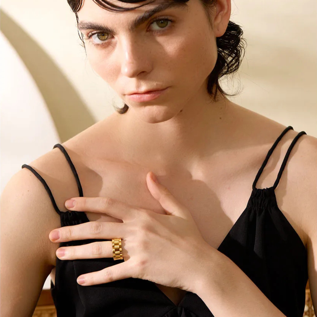 Chunky Link Ring