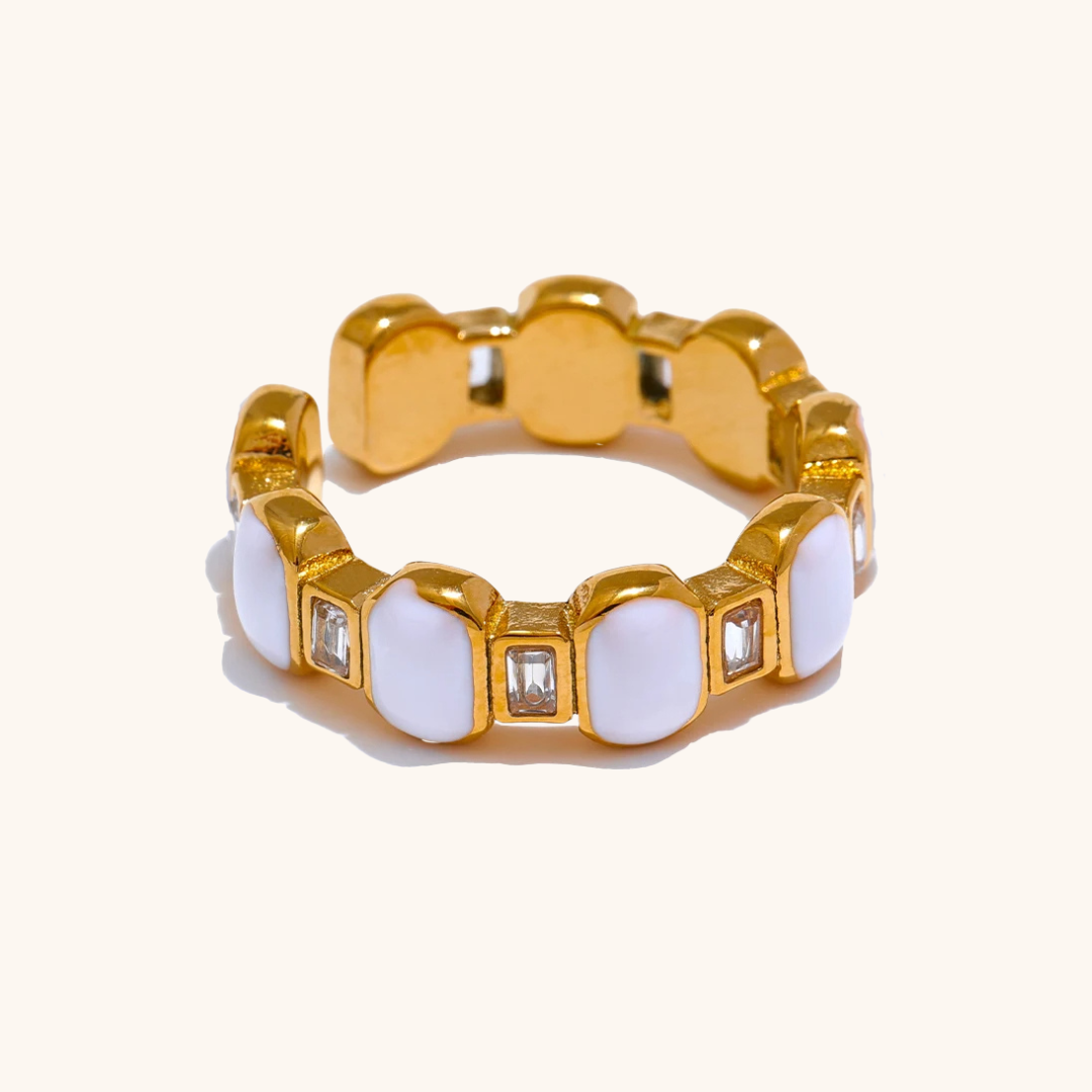 Enamel Tile Ring