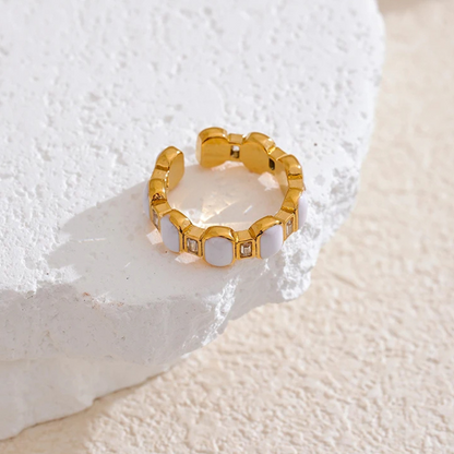 Enamel Tile Ring