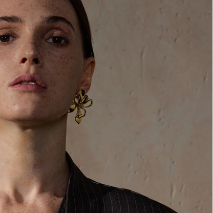 Petal Twist Stud Earrings