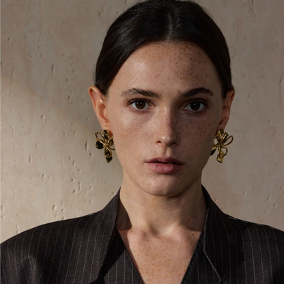 Petal Twist Stud Earrings