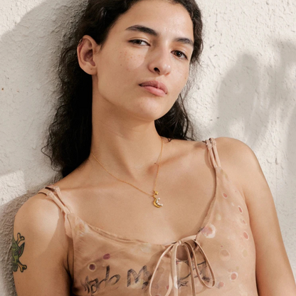 Luna Star Drop Necklace
