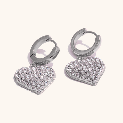 Heartfall Drop Earrings