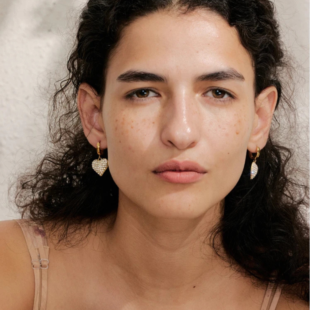 Heartfall Drop Earrings