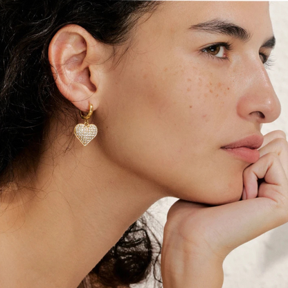 Heartfall Drop Earrings
