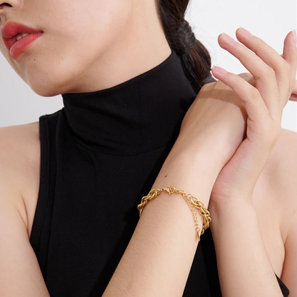 Gedrehtes Kettenarmband