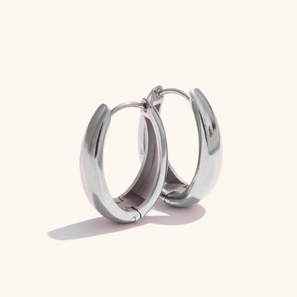 U-Shape Hoop Earrings