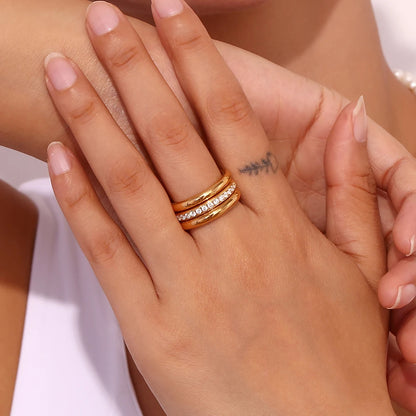 Trio Band Ring Set