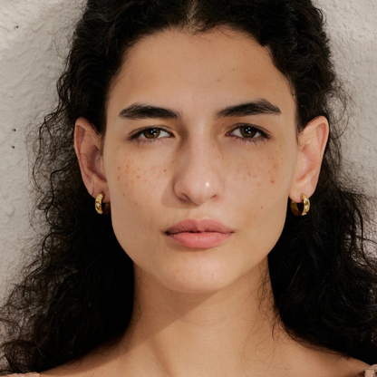 Star Hoop Earrings