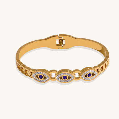 Evil Multi-Eye Charm Bangle