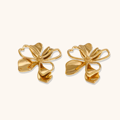 Petal Twist Stud Earrings