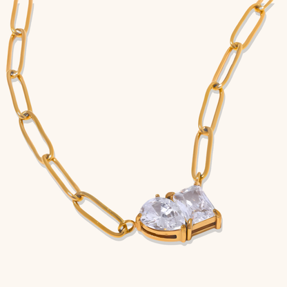 Radiance Heart Pendant Necklace