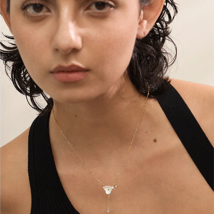 Blossom Shell Pendant Necklace