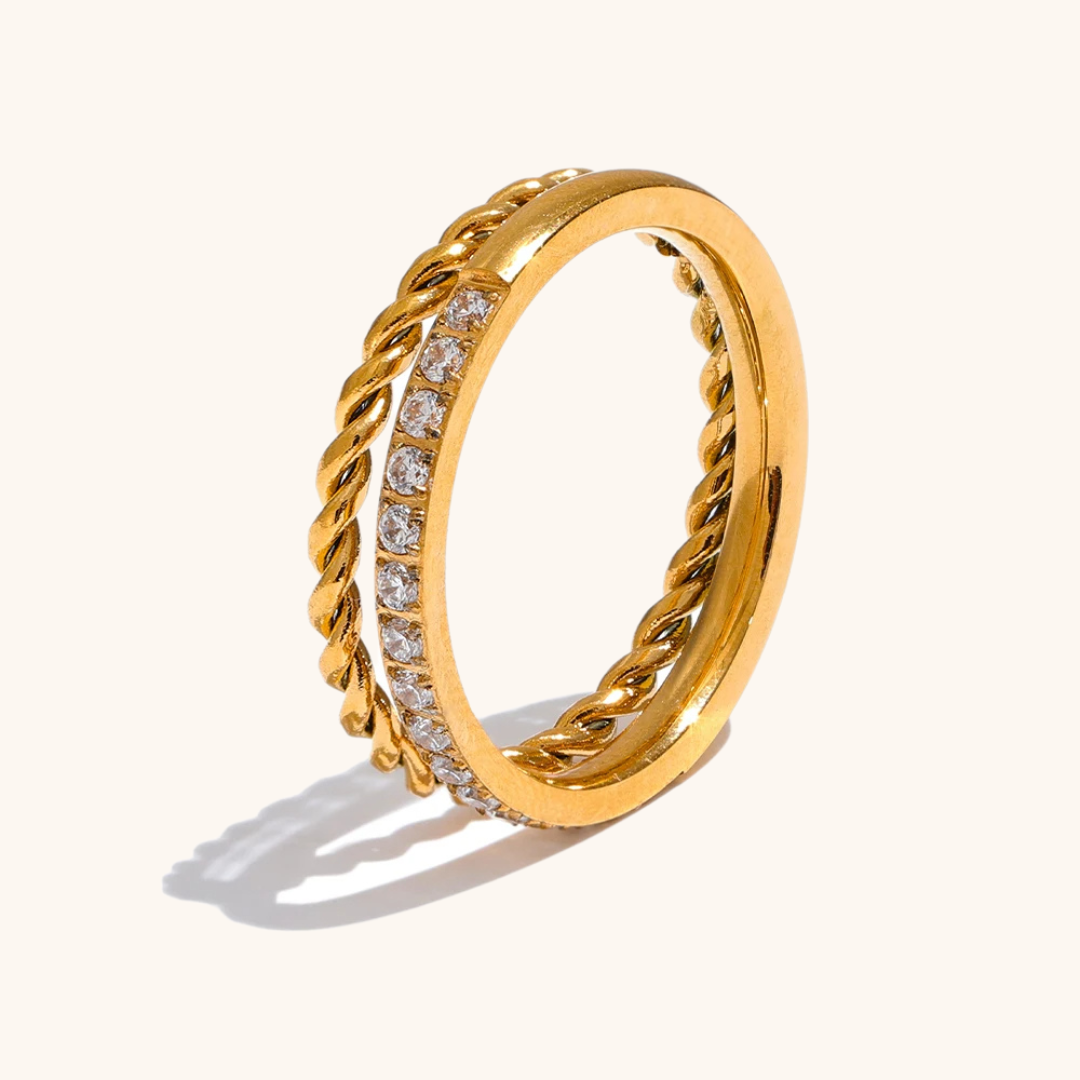 Rope Gleam Band Ring
