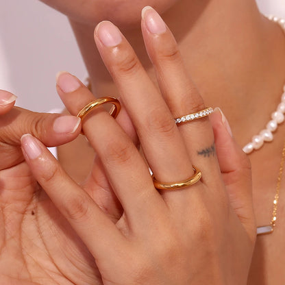 Trio Band Ring Set