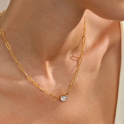 Radiance Heart Pendant Necklace