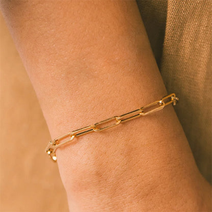 Büroklammer-Gliederarmband