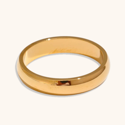 Klassischer glänzender Ring