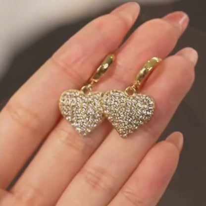 Heartfall Drop Earrings