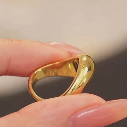 Smooth Dome Ring