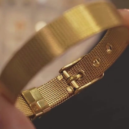 Mesh-Schnallenarmband